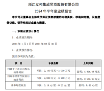友邦吊顶披露半年度业绩