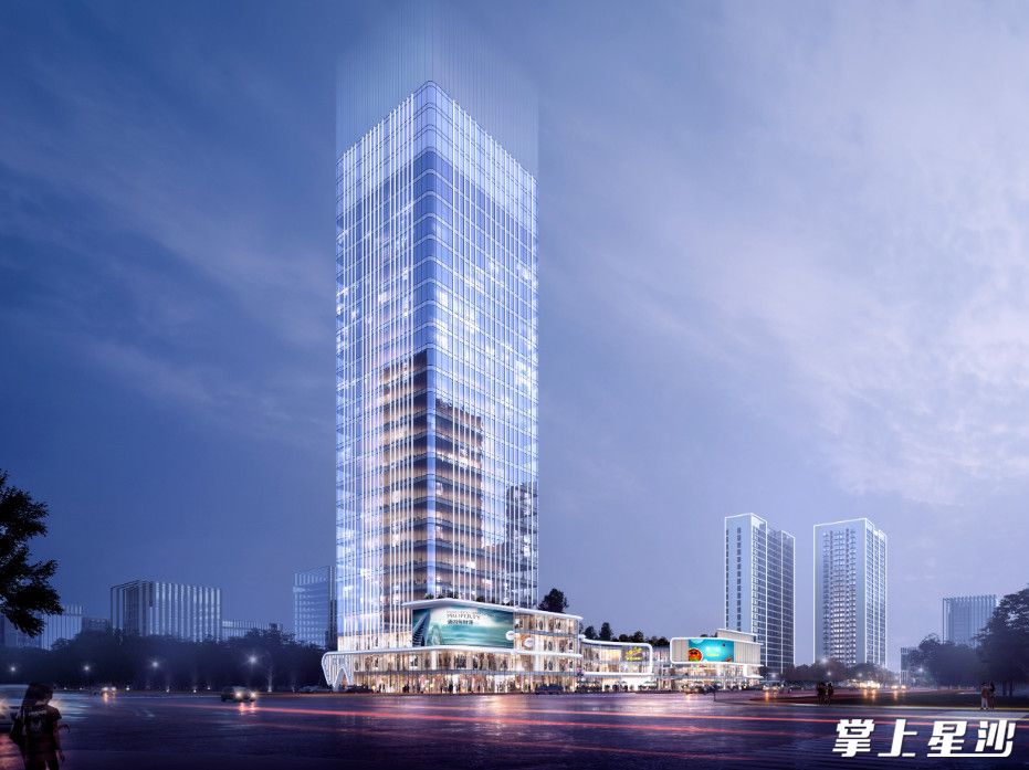 人才公寓项目效果图。 星城控股集团供图