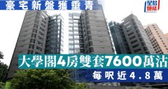 豪宅新盘获垂青 大学阁