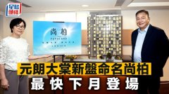 元朗大棠新盘命名尚柏 最
