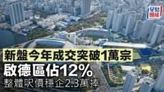 新盘今年成交突破1万宗