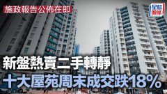 施政报告公布在即 新盘热