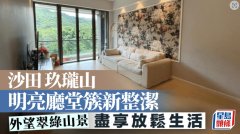 沙田玖珑山 明亮厅堂簇新