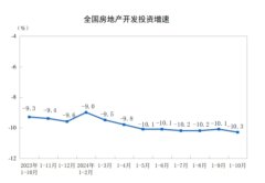 1-10月全国房地产市场基本