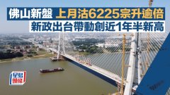 佛山新盘上月沽6225宗升逾