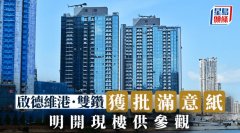 启德维港. 双钻获批满意纸