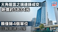 大角咀云之端连录成交 呎