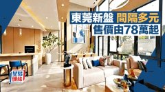 东莞新盘间隔多元 售价由