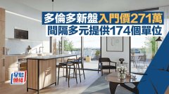 多伦多新盘入门价271万 间