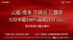 打响2025长沙新年楼市开盘