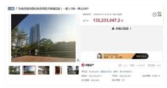 深圳亿元豪宅法拍1.32亿成