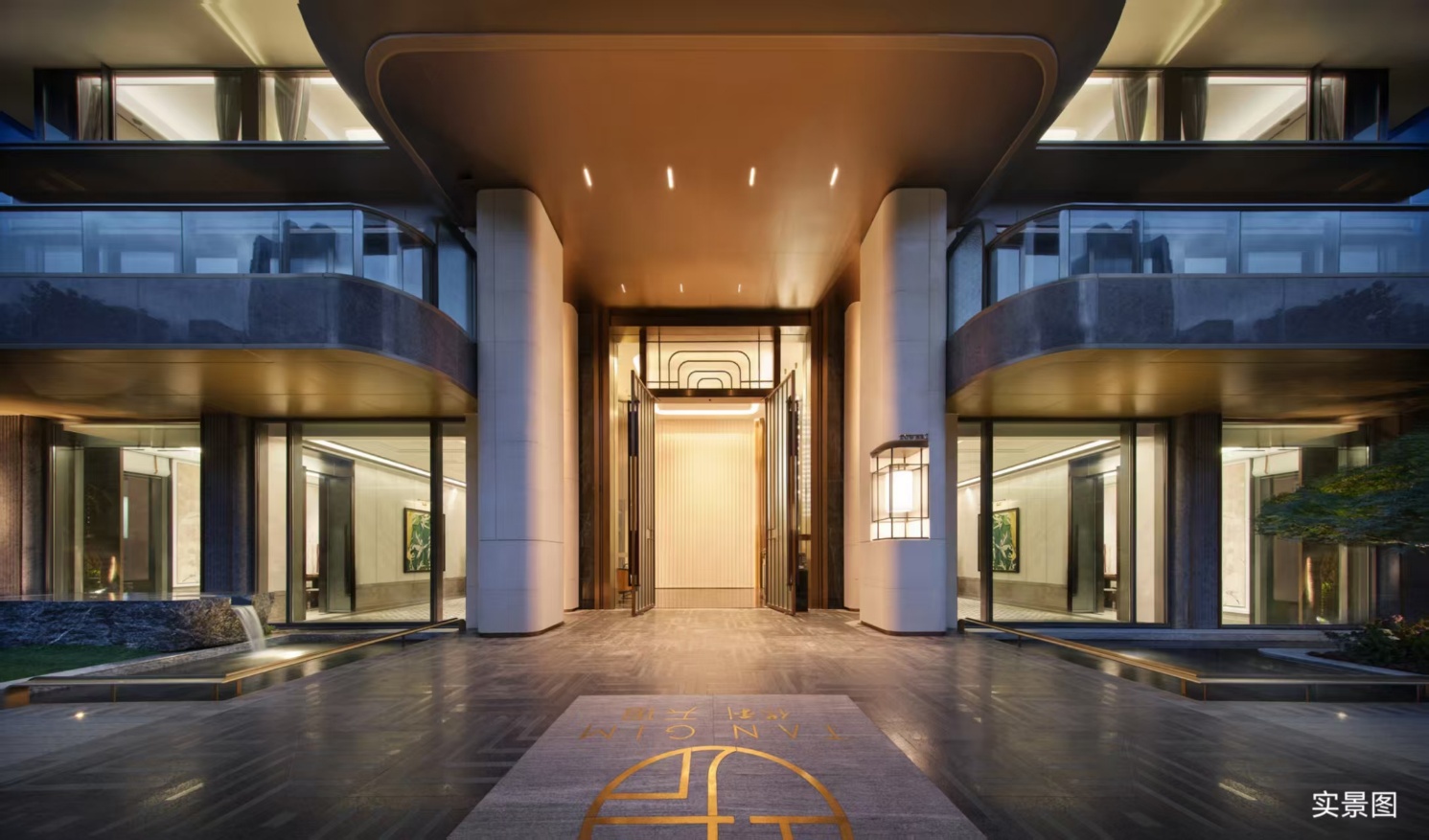 建筑的摆设布局AI 生成的内容可能不正确。