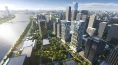广州琶洲2幢双塔地标建筑