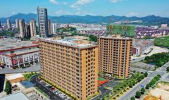 东阳花园村一高层公寓项