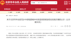 北京丰台花乡中部组团城