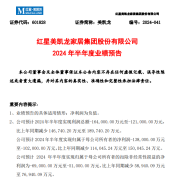 红星美凯龙：预计上半年