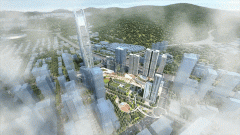 407米！城建云投大厦建成