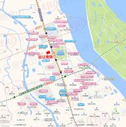 佛山西江新城明湖公园旁
