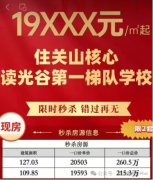 旭辉千山凌云现推出110平