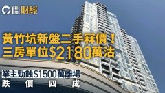 黄竹坑新盘二手冧价！ 三