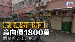 新蒲岗衍庆街铺 意向价