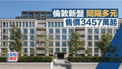 伦敦新盘间隔多元 售价