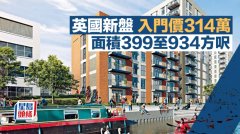 英国新盘入门价314万 面积