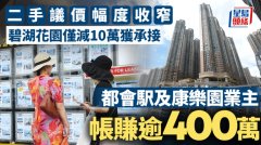 二手议价幅度收窄 碧湖花