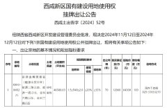 西咸新区国有建设用地挂