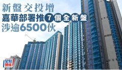 新盘交投增 嘉华部署推
