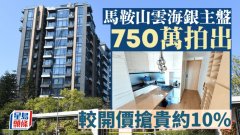 马鞍山云海银主盘750万拍