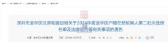 龙华区第二批620套公租房