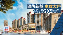 区内新盘主攻大户 售价约