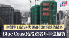 新盘单日沽24伙 滙都低价