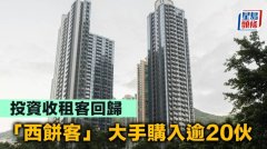 投资收租客回归 「西饼客
