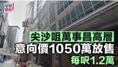 尖沙咀万事昌高层 意向价